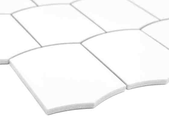 Dunin Arcado White matt mozaik