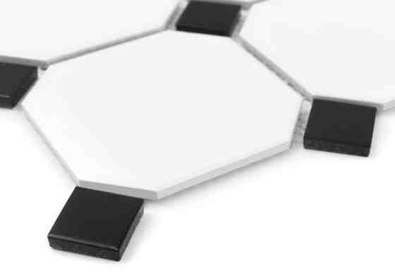 Dunin Octagon White 95 matt mozaik